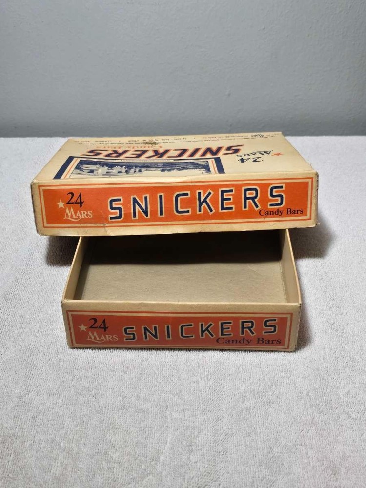 1958 MARS Snickers Candy Boxes