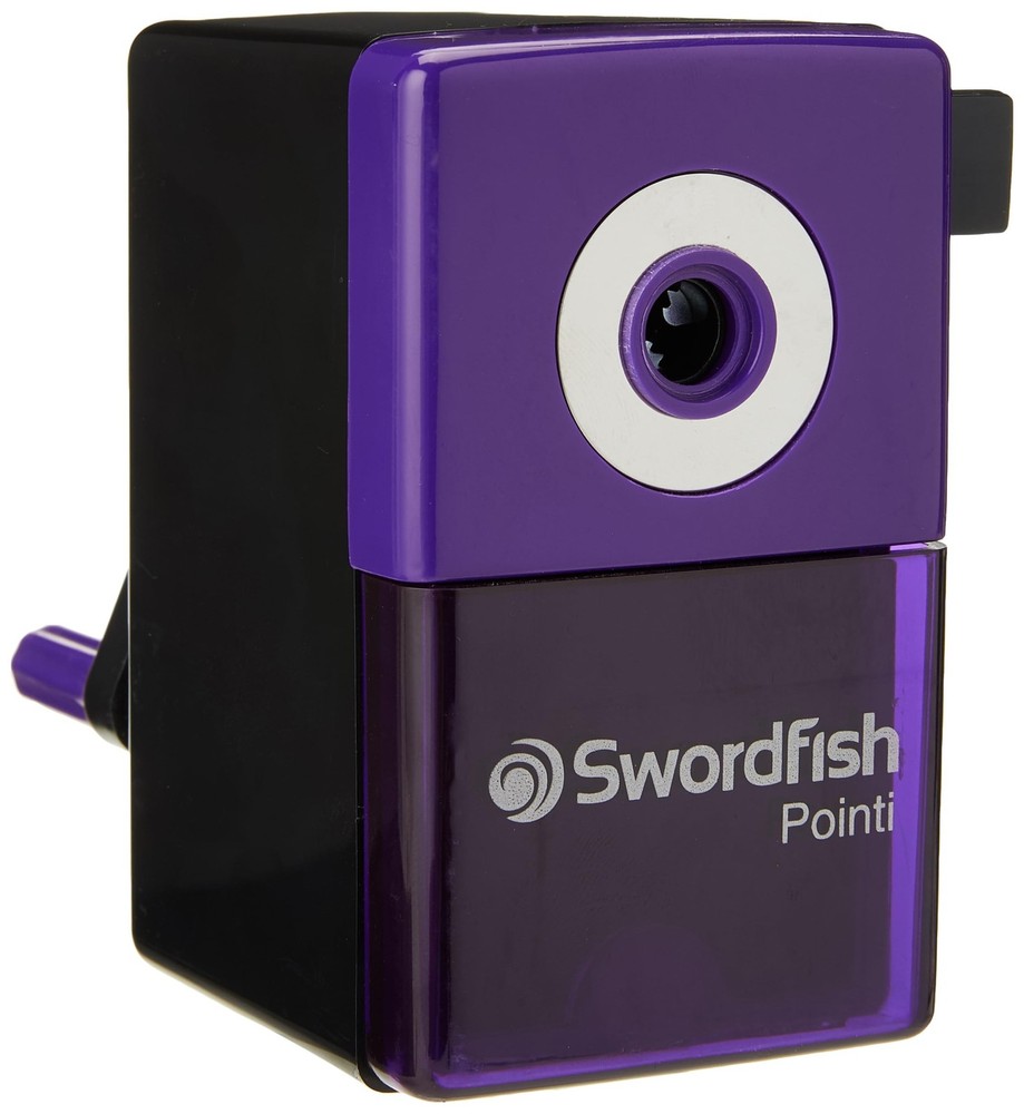 Swordfish 'Pointi' 8mm Desktop Manual Pencil Sharpener Ref: 40235 Pointi