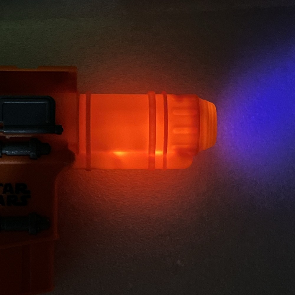 Star Wars*Nerf Glow Strike* Rogue One*Captain Cassian And First Order Blasters