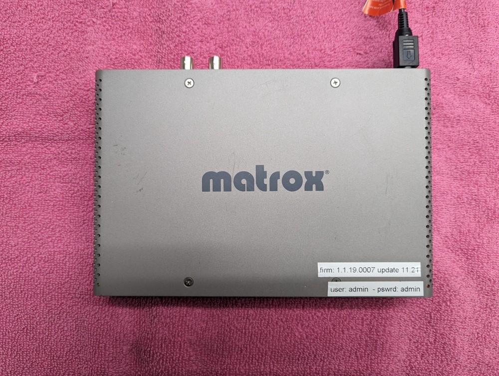 Matrox Monarch LCS - IP Streaming Encoder - HDMI & SDI Inputs - w/power supply