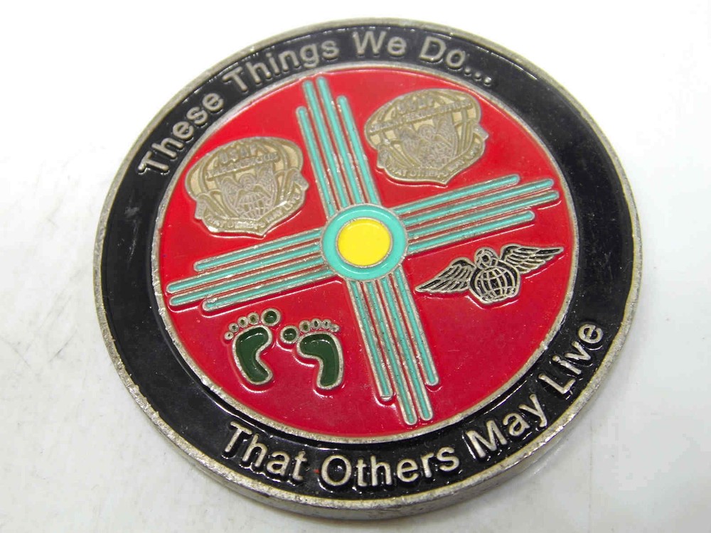 351ST SPECIAL WARFARE TRAINING SQ CHALLENGE COIN