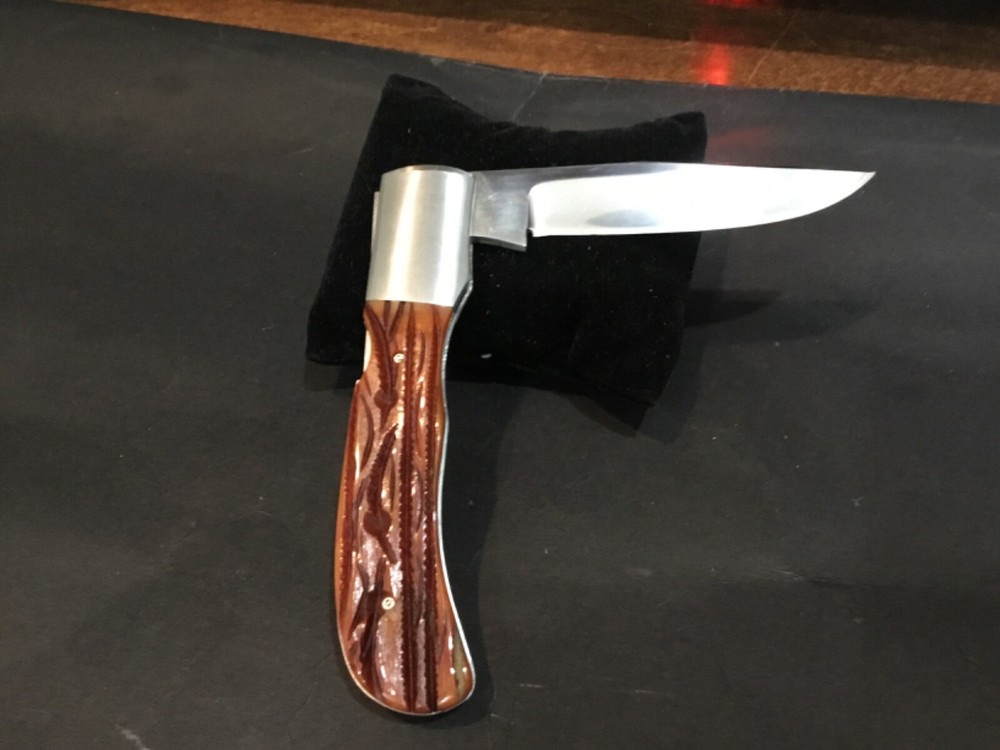 Custom Dave Ricke Lockback like Slipjoint Folder knife