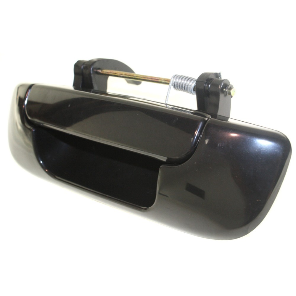 Tailgate Handle For 2002-2008 Dodge Ram 1500 Smooth Black Plastic