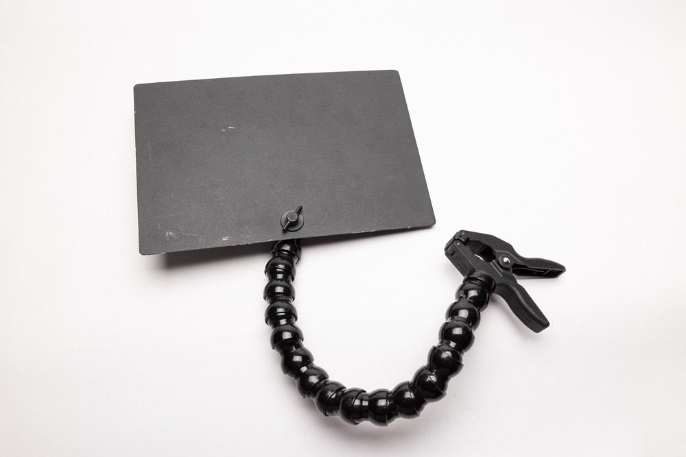 Adjustable Clamp-On Flag for Camera or Light