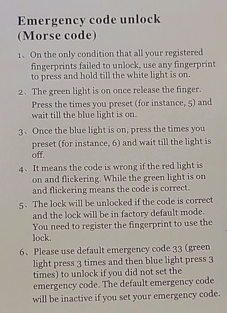 New Fingerprint Padlock, Waterproof