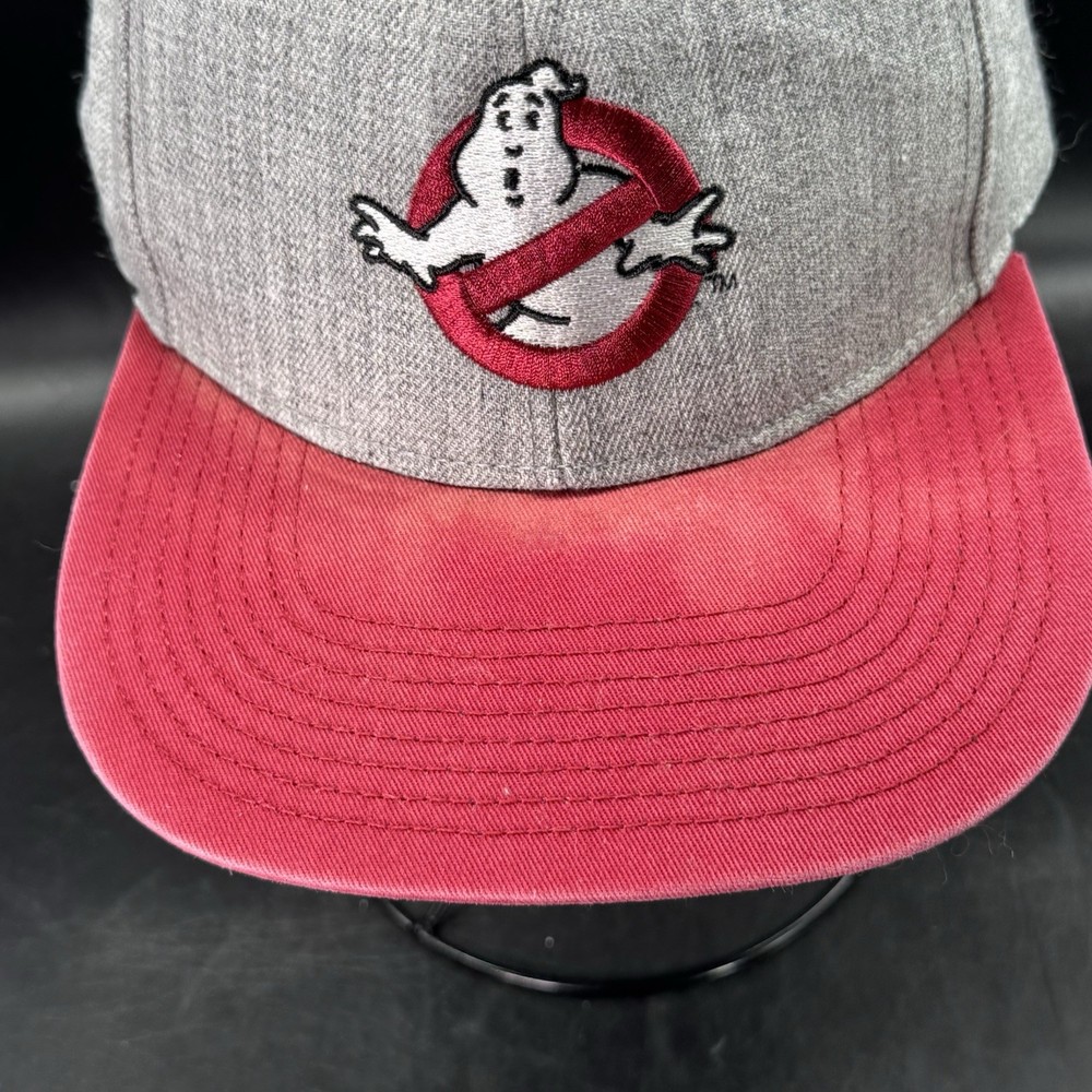 Ripple Junction Ghostbusters Baseball Hat SnapBack Adjustable Embroidered