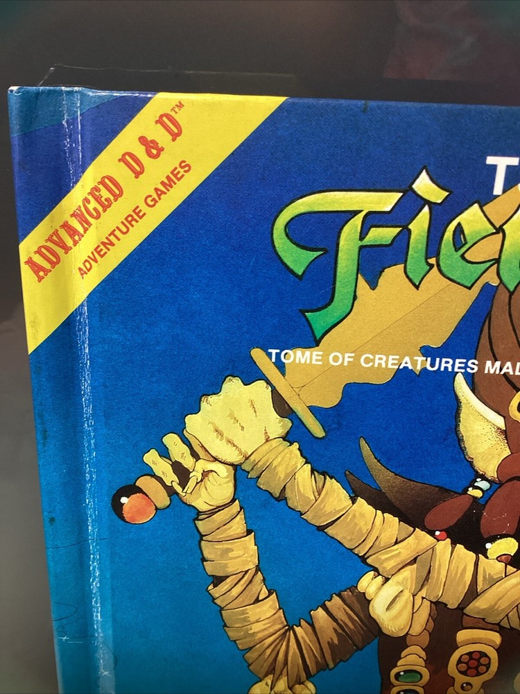 Vintage Advanced D&D 1981 1st. Ed Fiend Folio Guide