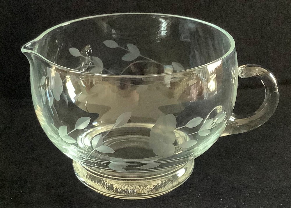 Princess House Crystal Creamer