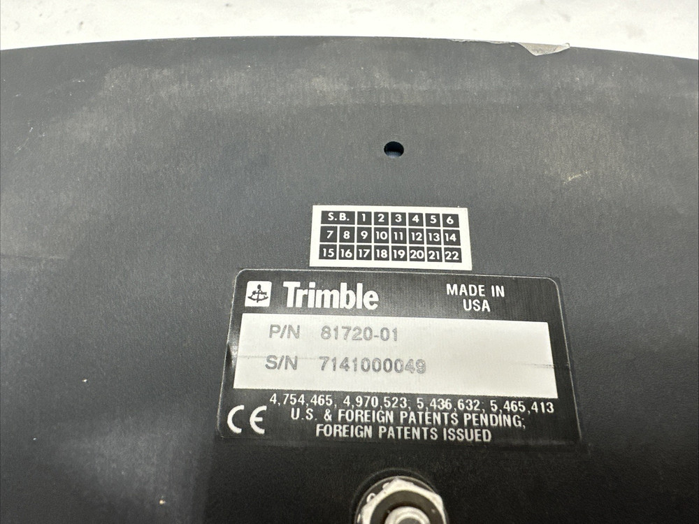 Trimble NT300D GPS Display Unit 81720-01 Untested AS IS