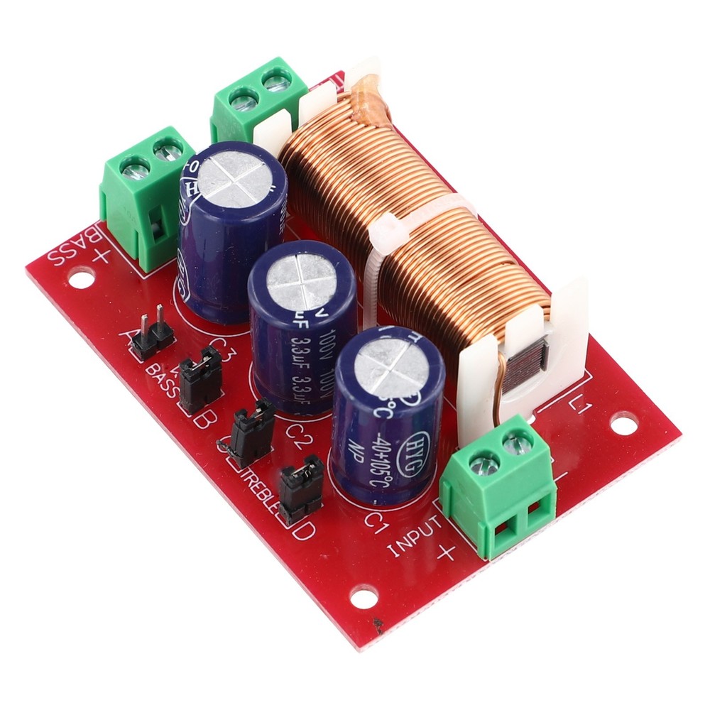 Adjustable Tweeter and Bass 400W Speaker Crossover Filter Frequency Divider