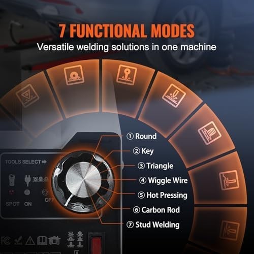 VEVOR Vehicle Panel Spot Puller Dent Spotter Spot Dent Puller