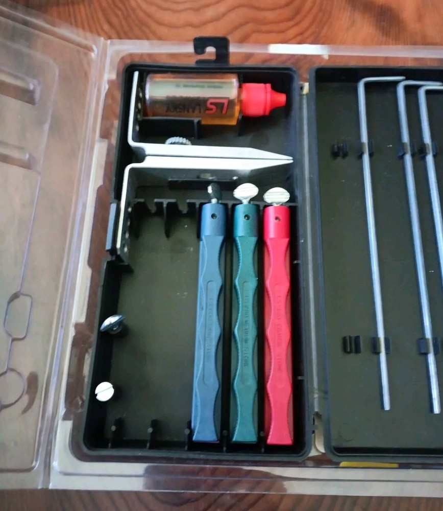 Lansky Standard Precision 3-Stone Knife Sharpening System LKC03