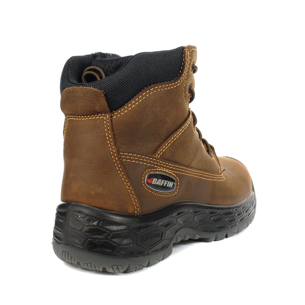 Baffin Men's Arvin Brown Safety Toe And Plate CSA Work Boots