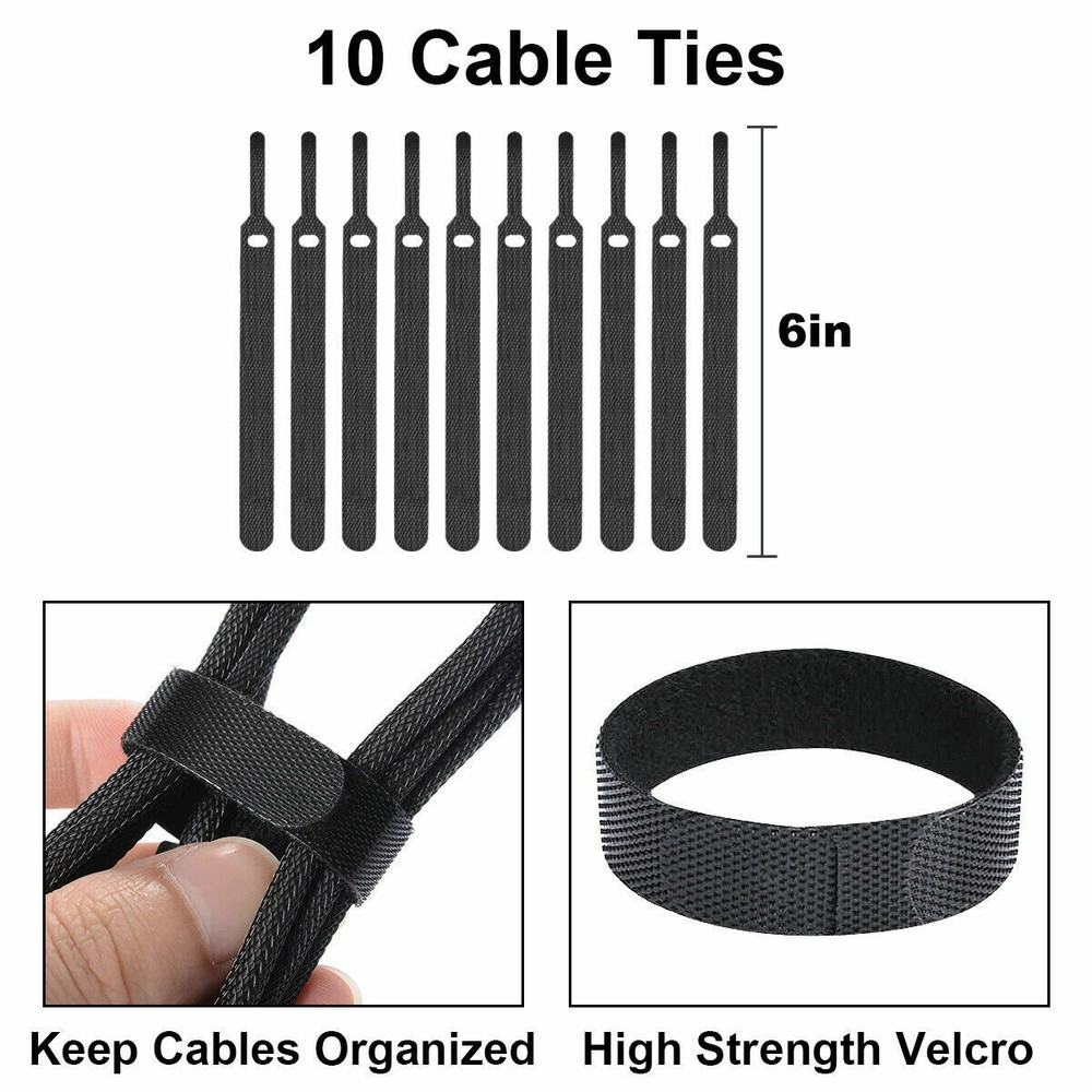 Cables Management Storage Box Set 3 Size Power Strips Cable Socket Organizer Box