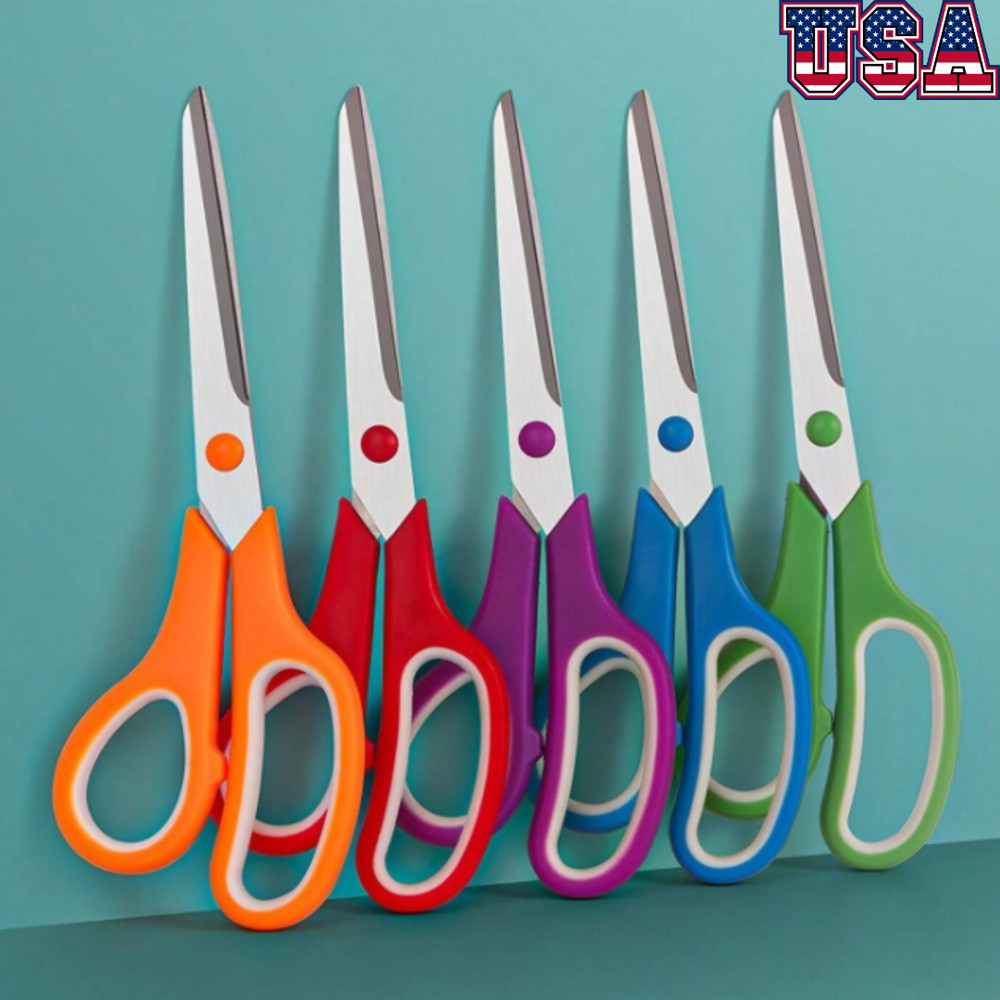 Multipurpose Scissors Comfortable Grip For Office Accessories Sewing Fabric 1 Pc