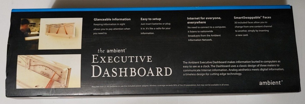 Office Dashboard Executive Desktop Ambient Devices 9732D