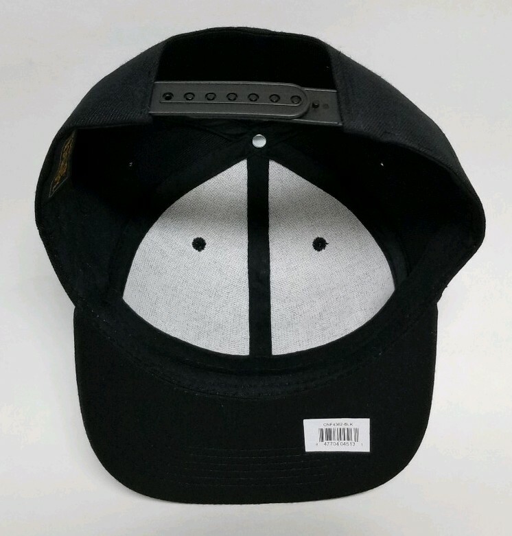 MICHOACAN CENTENARIO HAT BLACK 3LOGOS SNAP BACK ADJUSTABL NEW