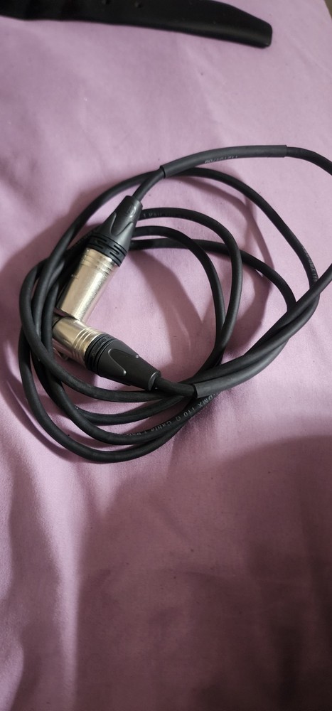 Livewire Advantage DMX Serial Data Lighting Cable 6 ft. Black ADMX6 XLR