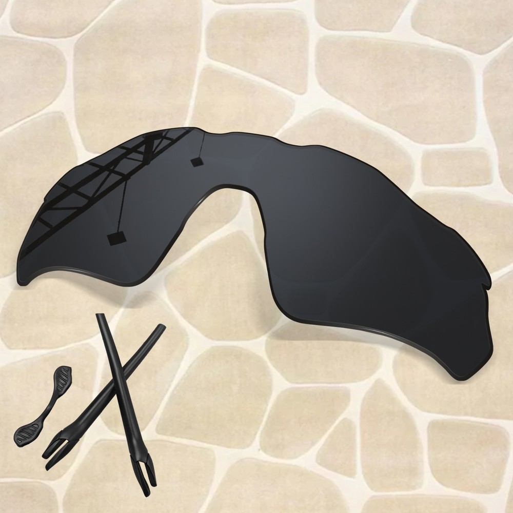 Anti-Scratch Replacement Lenses & Rubber Kit for Oakley Radar EV Path OO9208