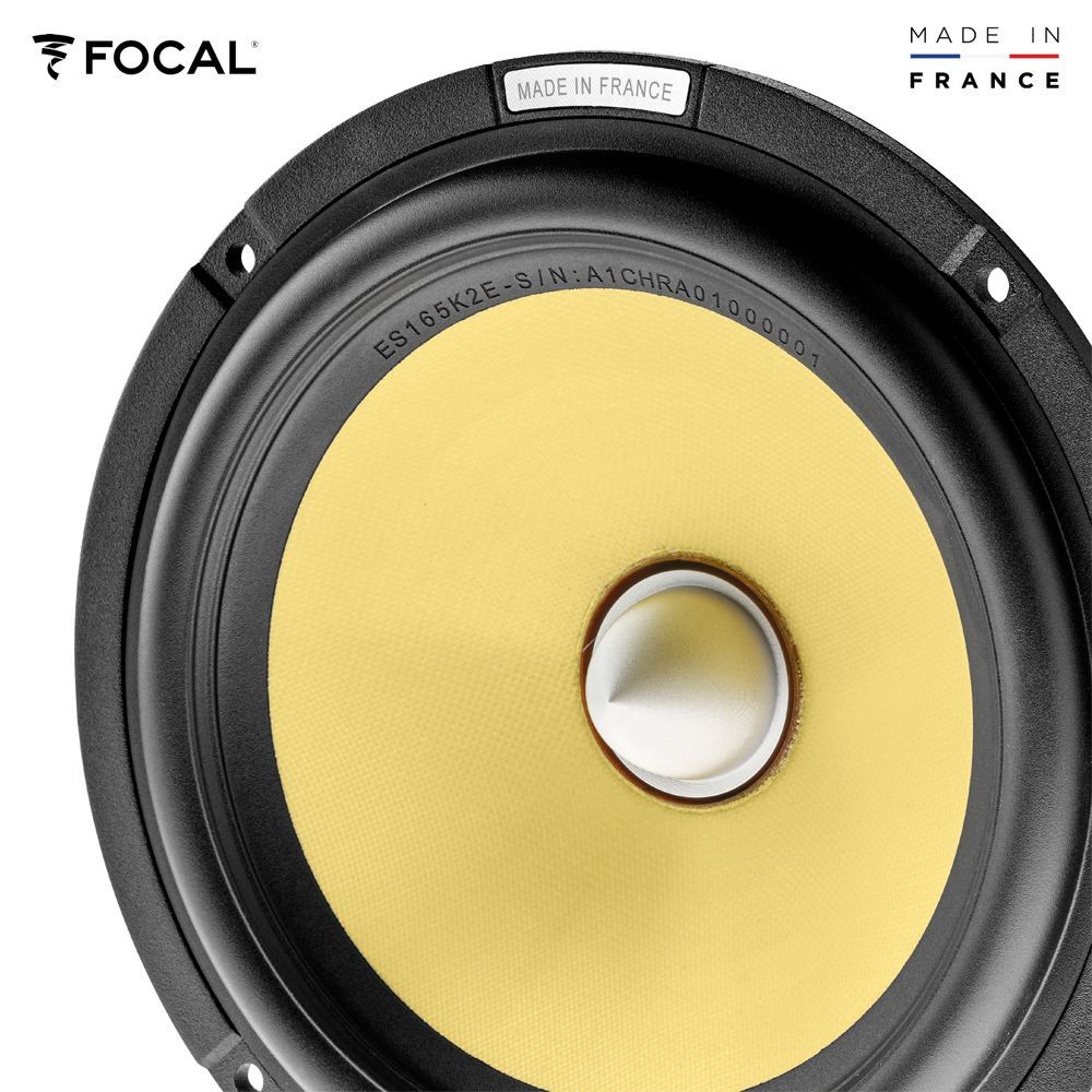 Focal Es165K2E 6.5" 2-Way Component Speaker Set K2 Power Evo