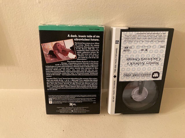 STANLEY KUBRICK'S CLOCKWORK ORANGES BETAMAX BETA
