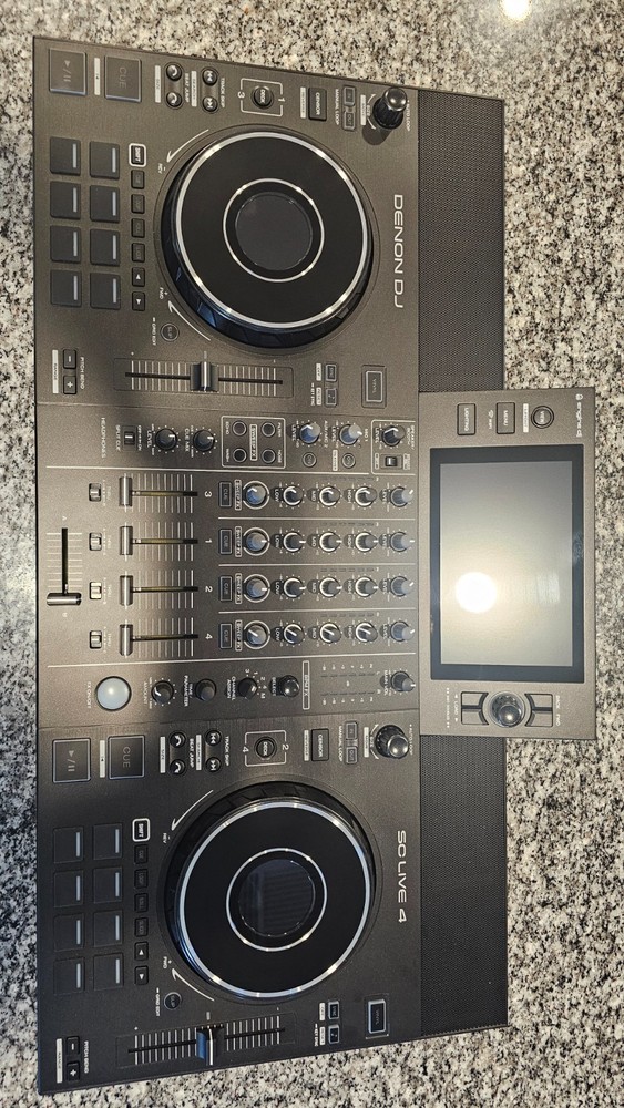 Denon DJ SC LIVE 4 - Standalone DJ Controller with Stems on 4-Decks, Wi-Fi