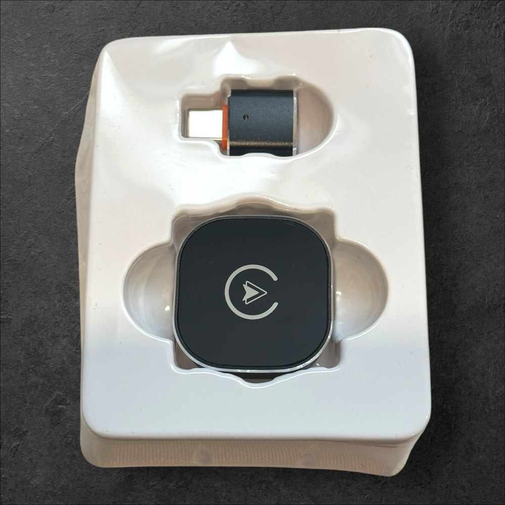 Wireless CarPlay & Android Auto Adapter A1 – Plug & Play – Open Box