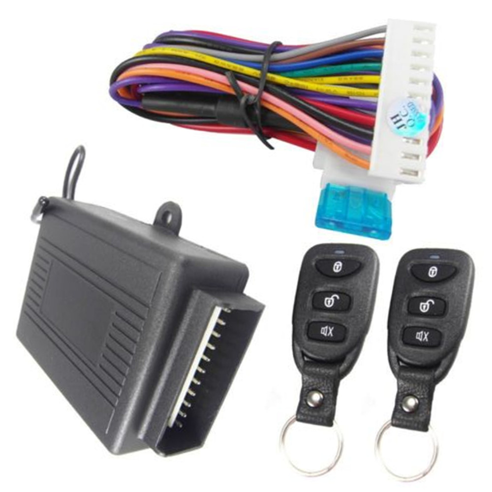 3-button Remote Control Lock Kit Keyless Entry Car Alarm System
