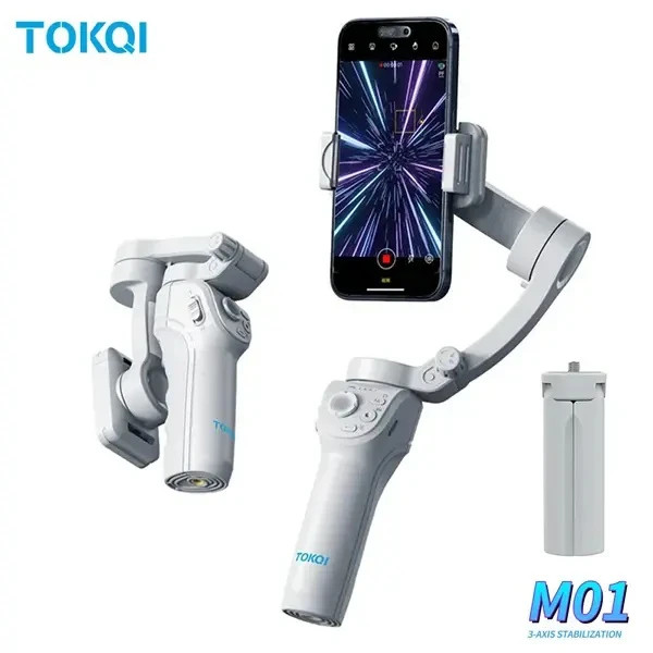 Tokqi M01 3-Axis Gimbal Stabilizer~Open Box