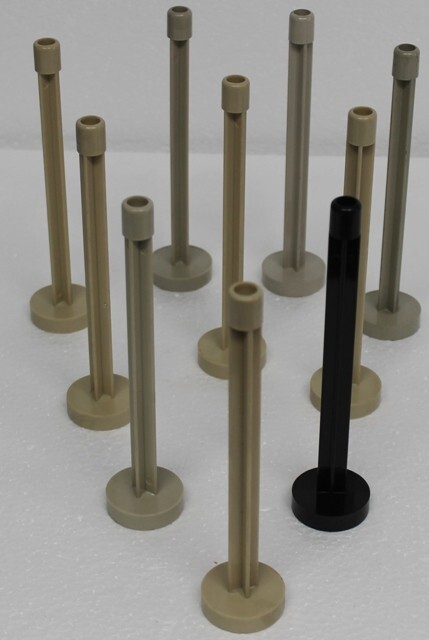 10 PCS HEAVY DUTY PLASTIC 100-CD/DVD Mixed SPINDLE