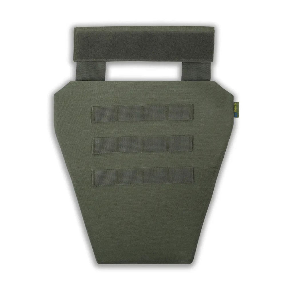Ukrainian Groin Protector Apronr Olive Ballistic Panel Level 1 UHMWPE Armor