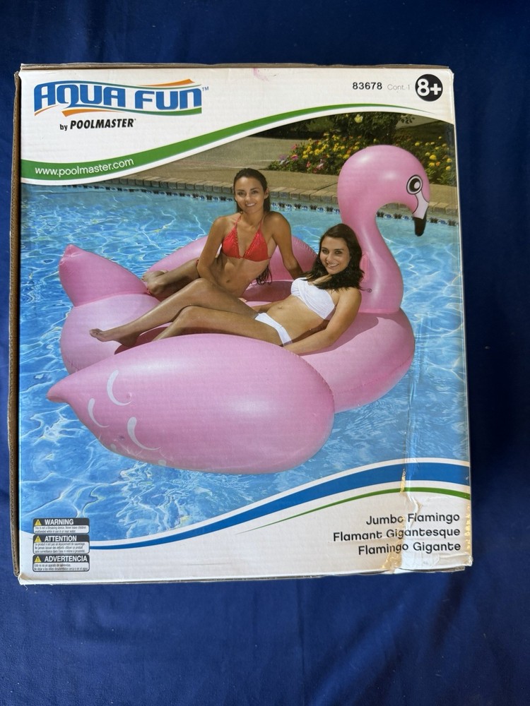Poolmaster Jumbo Flamingo Swimming Pool Float - 83678
