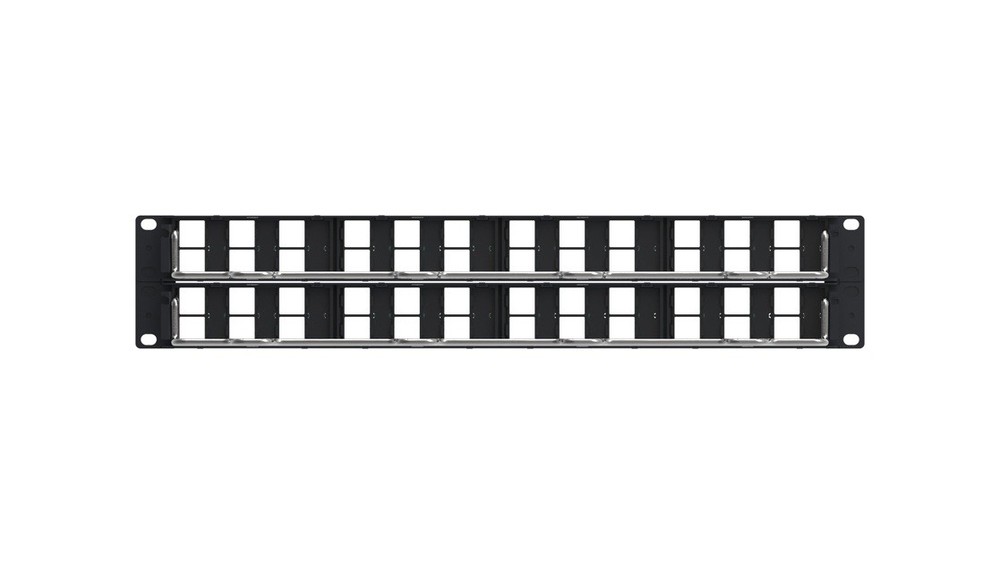 Commscope 48-Port Discrete Distribution Patch Panel 2 RU CPP-UDDM-M-2U-48 M-jack
