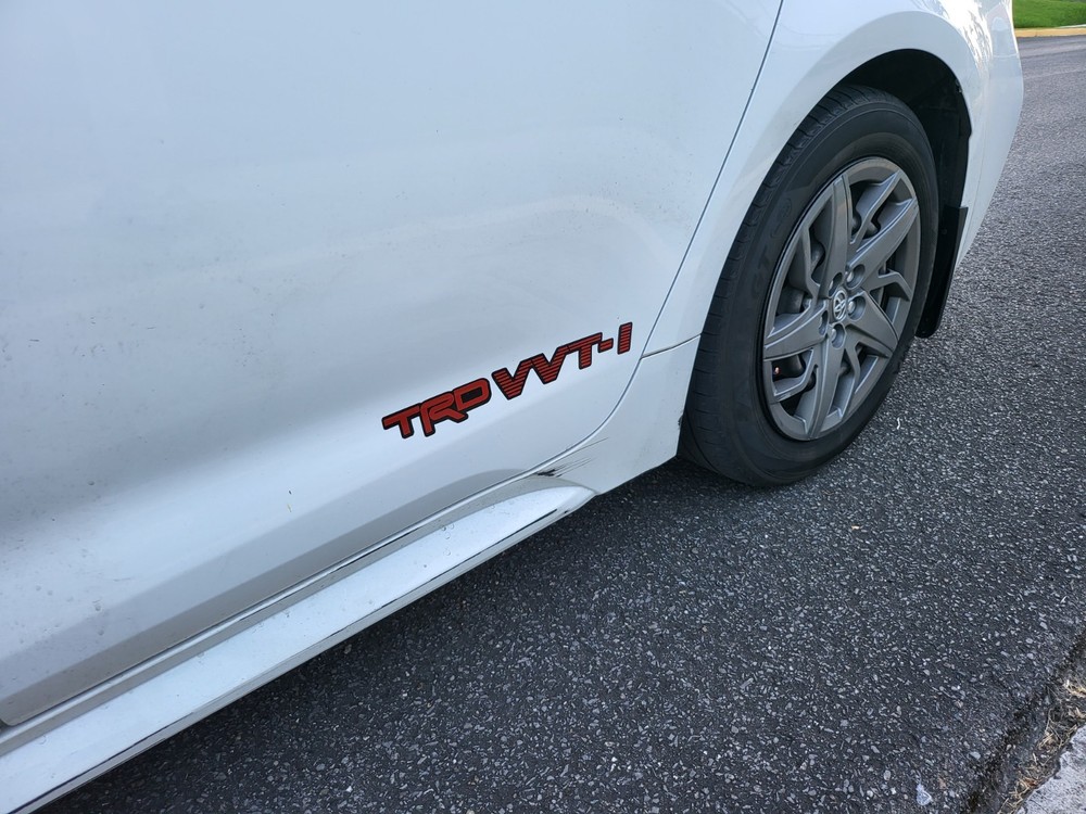 TRD VVTI Sticker Decal JDM 3Pcs