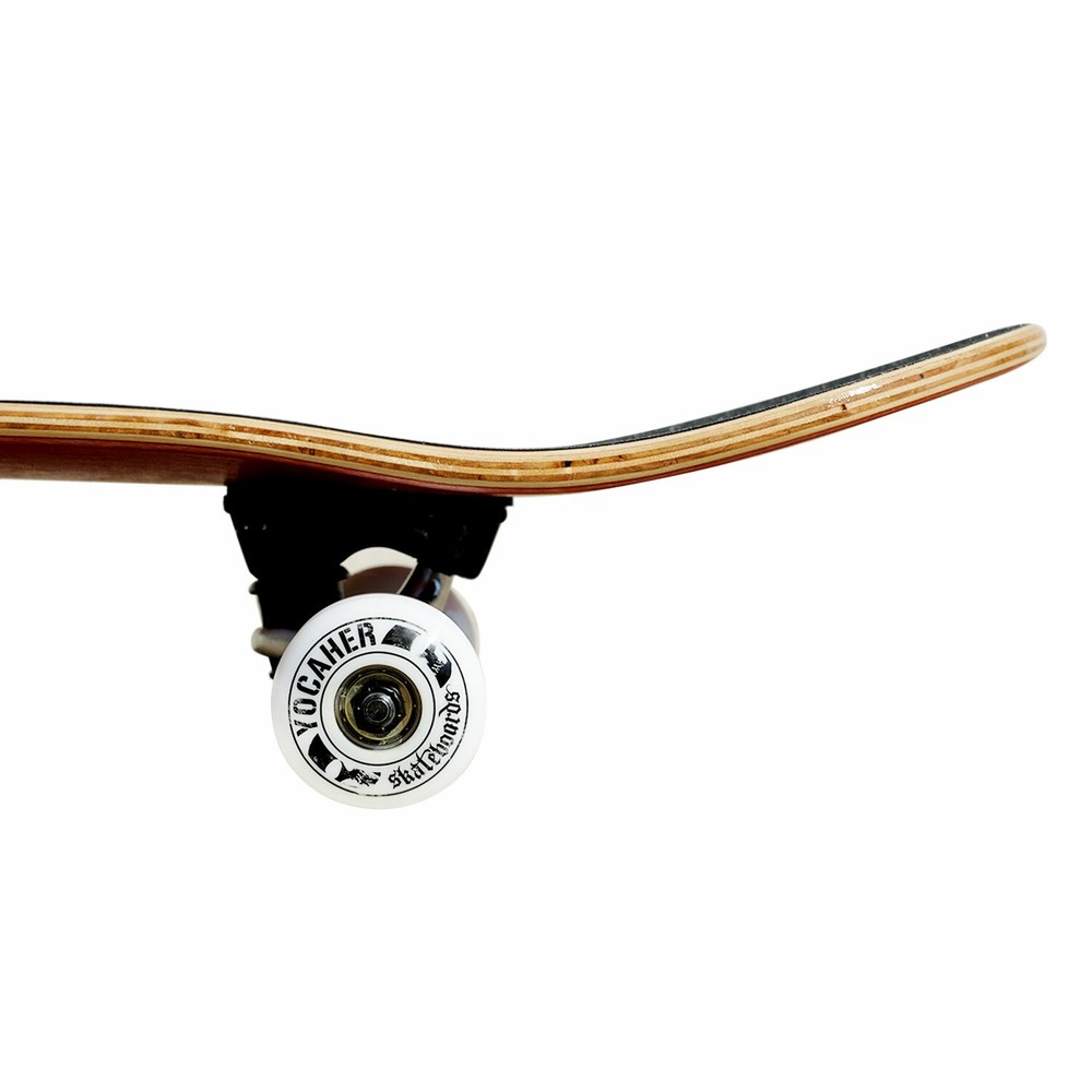 Yocaher Graphic Complete Skateboard - Comix Series - Action