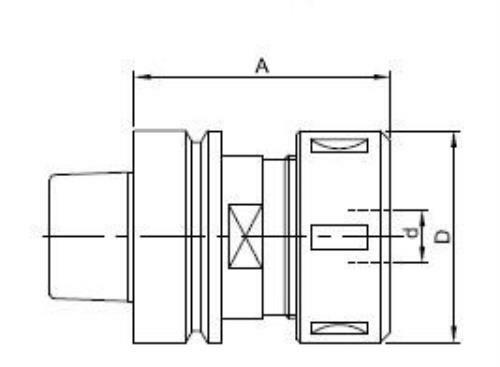 HSK 63 F / 462E Precision Collet - Frezite