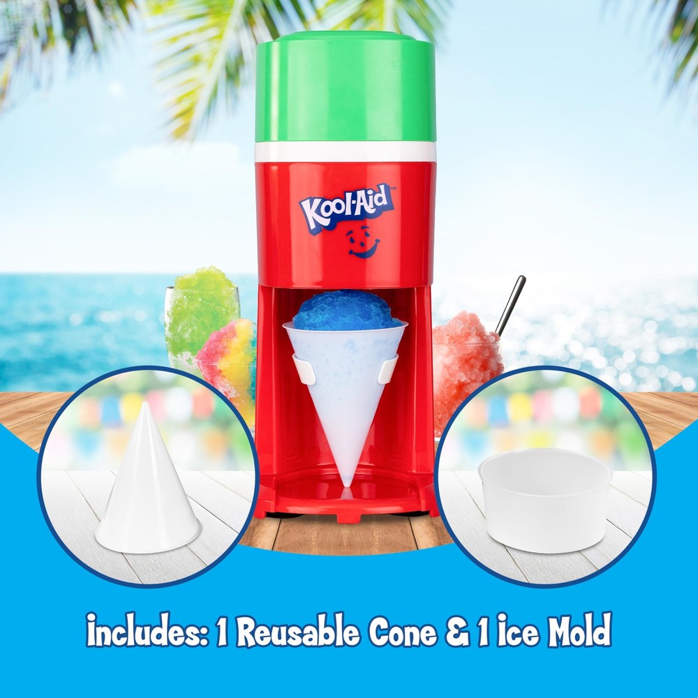 Kool-Aid Snow Cone Maker - Strawberry Red