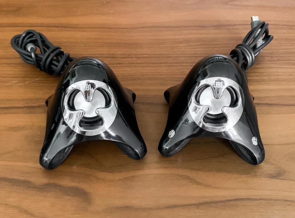 JBL creature IIl black selfpowered satellite black speaker & subwoofer system