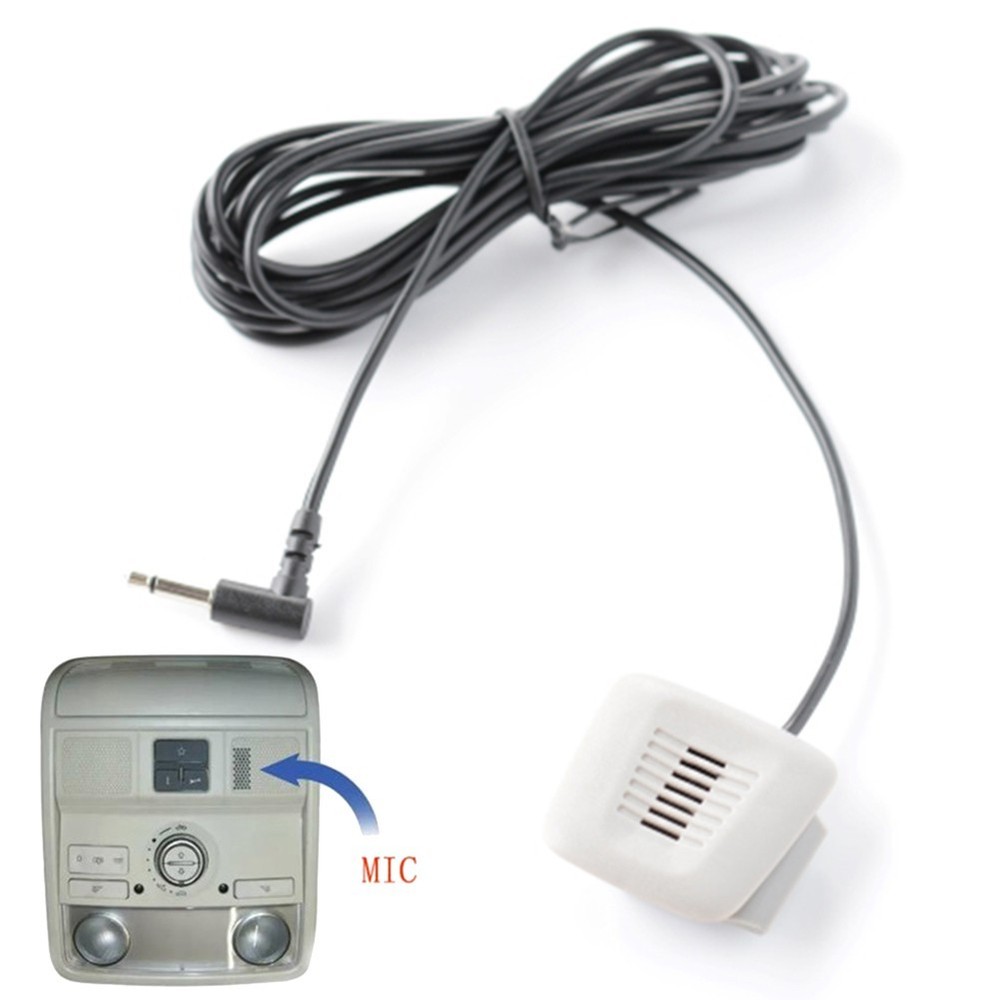Reading Light Panel Installation Car Stereo Wired External Microphone for BMW