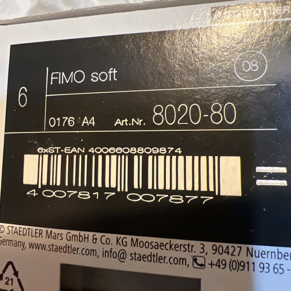 Fimo 8020 – 80 Drying Modelling Paste