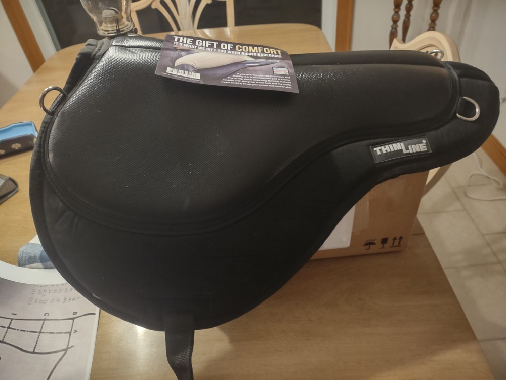 ThinLine Comfort Bareback Pad NEW - includes girth