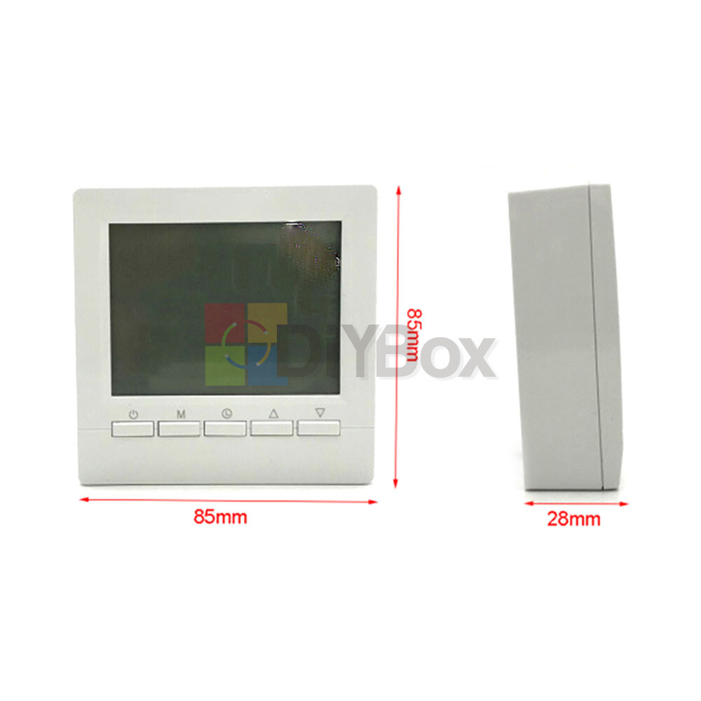 Week Programmable Digital Thermostat for Wall Furnace Temperature Controller