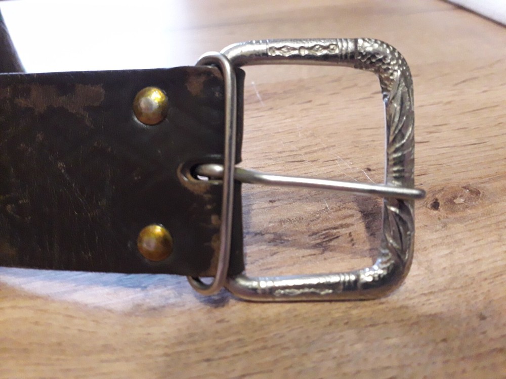 Soviet Leather Belt USSR 1981s