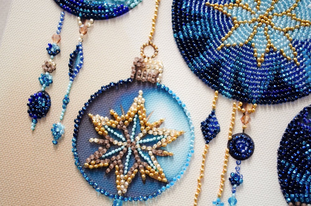 Abris Art Bead Embroidery Kit - Crystal patterns AB-925