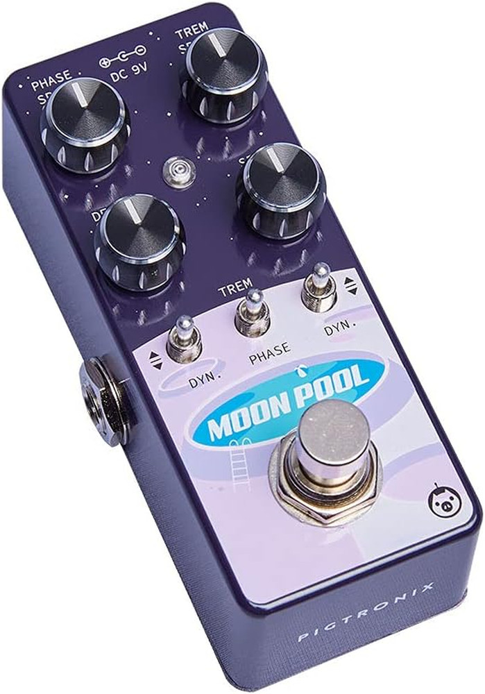 EMTP Moon Pool Tremvelope Phaser Guitar Pedal