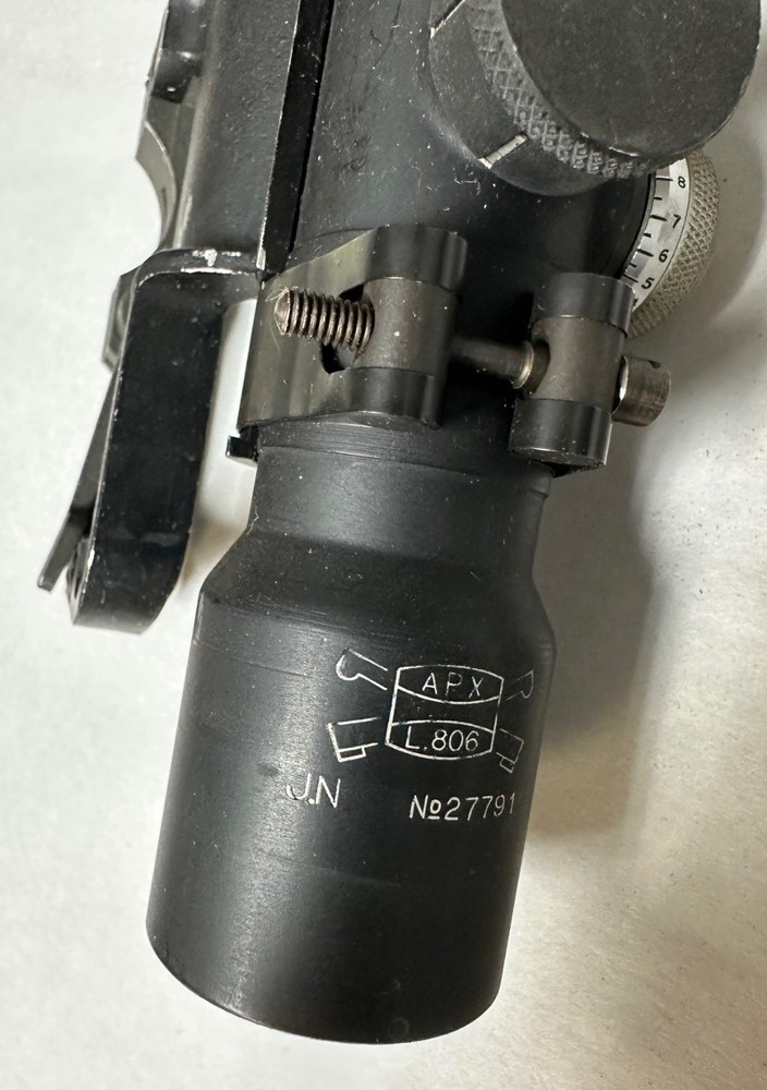FRENCH "APX" SCOPE SERIAL NUMBER 27791