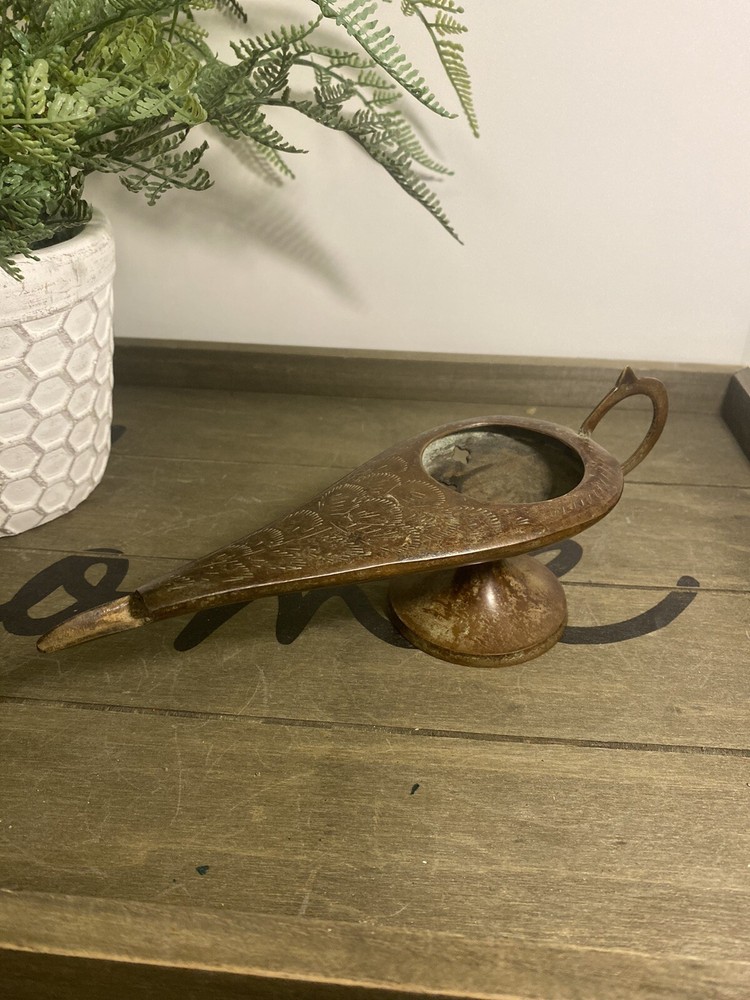 Antique Brass Incense Burner Hand Made