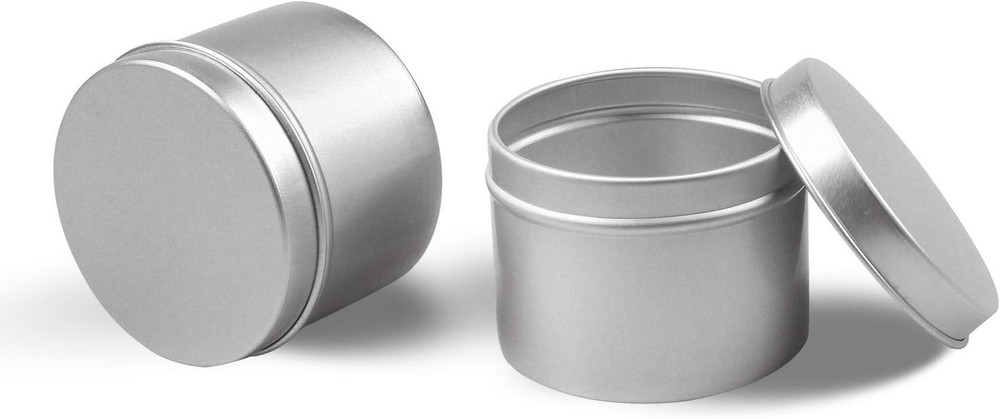 Versatile 18 Pack Lightweight Aluminum Candle Containers for DIY Projects