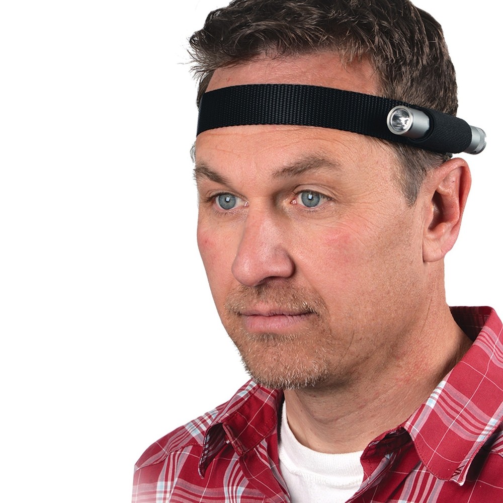 Nite Ize Headband Flashlight Holder - Black (3-Pack)