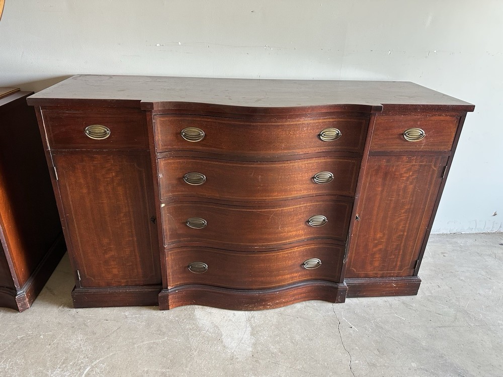 Drexel Mahogany Server Buffet Sideboard Credenza Bathroom Vanity